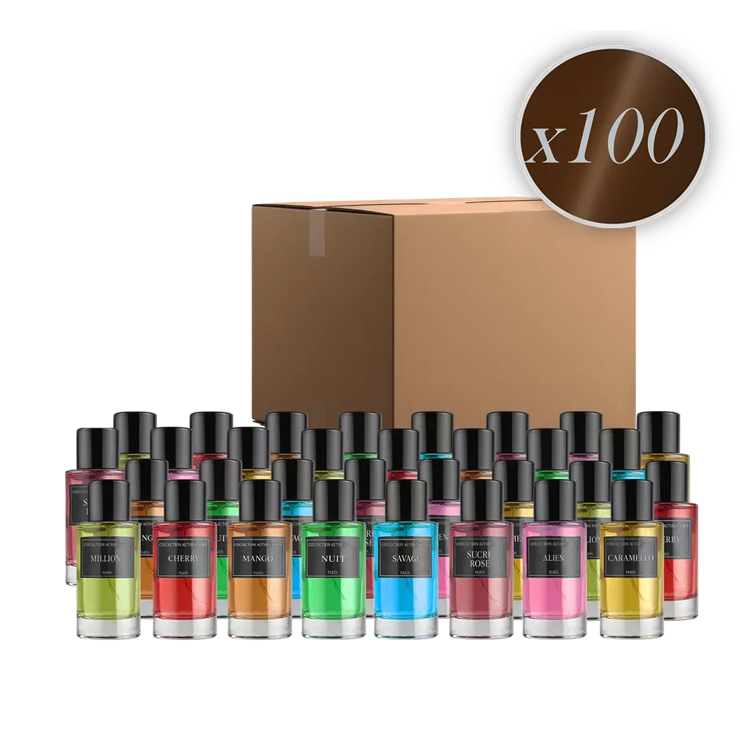 LOT DE 100 PARFUMS COLLECTION PRIVÉE - EDITION AUTHENTIQUE