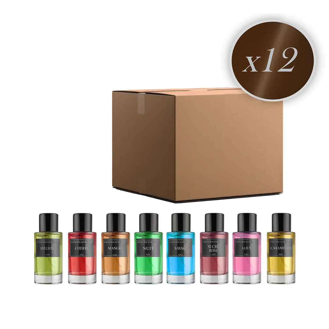 LOT DE 12 PARFUMS COLLECTION PRIVÉE - EDITION AUTHENTIQUE
