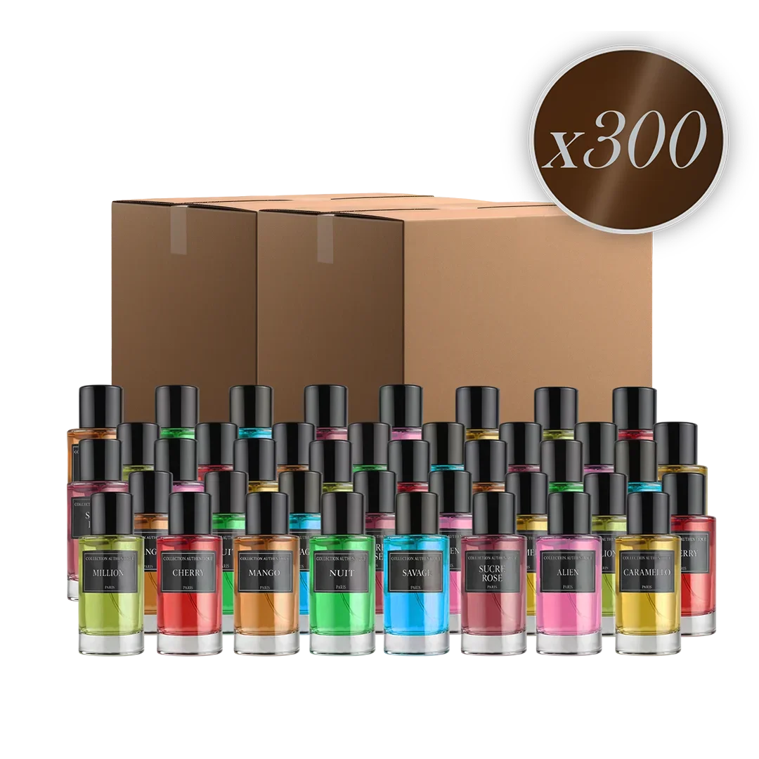 LOT DE 300 PARFUMS COLLECTION PRIVEE - EDITION AUTHENTIQUE