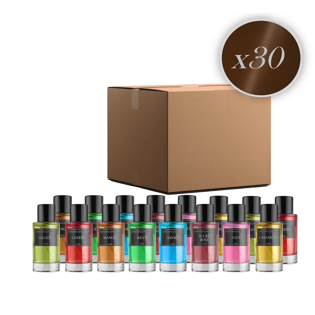 LOT DE 30 PARFUMS COLLECTION PRIVEE - EDITION AUTHENTIQUE