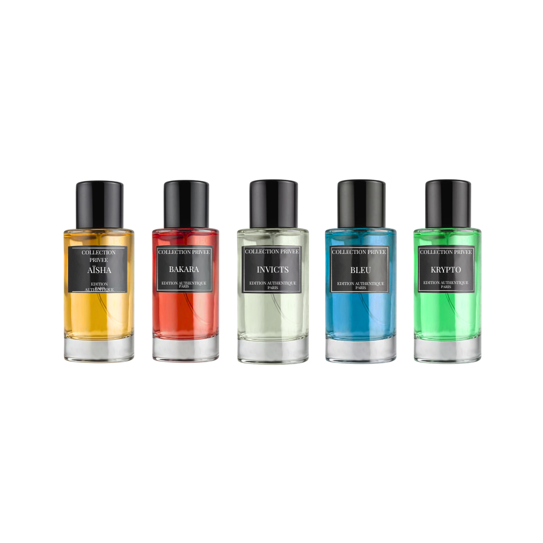 PACK Découverte 5 parfums Edition Authentique